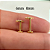 LABRET TITÂNIO FLORZINHA DELICADA ZIRCÔNIAS - Imagem 3