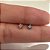 LABRET TITÂNIO ESTRELINHA MOLDURA ZIRCÔNIA - Imagem 1
