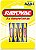 Pilhas Zinco Rayovac AAA (palito) - Cartela com 4 Pilhas - Imagem 1