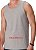 Regata Masculina CINZA MESCLA  100% poliestr 160 gramatura Fio 30.1 para sublimar - Imagem 1