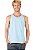 Regata Masculina AZUL CLARO  100% poliestr 160 gramatura Fio 30.1 para sublimar - Imagem 1