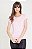 Baby Look Feminina ROSA CLARO para sublimação 100% poliestr 160 gramatura FIO 30.1 - Imagem 1