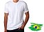 Camiseta 100% algodão BRANCA Fio 30.1 - Imagem 2