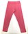 Calça Legging Rosa Chiclete  96% algodão 4% elastano Infantil - Imagem 1