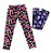 Calça Legging ESTAMPADA SORTIDA 96% algodão 4% elastano Infantil - Imagem 1