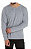 Camiseta masculina MANGA LONGA CINZA MESCLA 100% poliestr 160 gramatura - Imagem 1