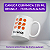 Caneca Cerâmica Branca 325 ml - Personalizada - Imagem 1
