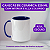 Caneca Cerâmica com alça e interior colorido 325 ml - Personalizada - Imagem 7