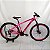 Bicicleta Bike Alfameq Rosa/Preto - 29" 17" 24v - Imagem 1
