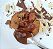 Cookie RECHEADO chocolate com NUTELLA -  3 unidades - Imagem 5