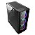 Gabinete Gamer Liketec Streamer V2 RGB com 3 Fans Vidro Preto - Imagem 2