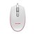 Mouse Gamer Multilaser 2400DPI Led Branco- MO299 - Imagem 1