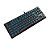 TECLADO MECANICO GAMER GAMDIAS HERMES E2 PRETO SWITCH BLUE LED AZUL - Imagem 2