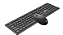 KIT TECLADO+MOUSE SEM FIO KW201 PRETO LECOO - Imagem 2