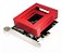 PLACA PCI EXPRESS - 2 PORTAS SATA III - SUPORTE P/ 2 HDDS 2.5 COMTAC 9197 - Imagem 1