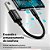 Cabo Adaptador USB-C para USB 3.0 Fêmea 20cm Comtac 20129337 - Infopeças - Imagem 2