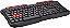 TECLADO GAMER SPIDER GK706 PRETO/VERMELHO FORTREK - Imagem 2