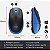 MOUSE SEM FIO LOGITECH M190, PRETO E AZUL - Imagem 2