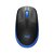 Mouse Sem Fio Logitech M190 Preto e Azul Full Size | Infopeças - Imagem 6
