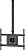 Suporte de Teto Giratório para TV ELG A05V6 26" a 75" - Imagem 1
