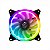 KIT FAN 3X 120MM COOLER LIKETEC LIGTHER RGB, CONTROLE REMOTO E CONTROLADORA - Imagem 1