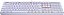 TECLADO MECANICO REDRAGON MITRA RGB BRANCO SWITCH MARROM K551W - Imagem 2
