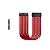 Cabo Extensor Sleeved DeepCool 8 Pinos 30cm Vermelho - Imagem 5