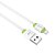 Cabo USB para Lightning C3Tech CB-110WH 1 Metro 2A Branco - Imagem 1