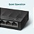 Switch TP-Link LS1005G Gigabit 5 Portas 10/100/1000Mbps Infopeças - Imagem 2