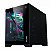 GABINETE GAMER MAD ROCK BLACK (4X FAN ARGB / CUBO DESIGN / M-ATX / FRONTAL VIDRO) LIKETEC - Imagem 3