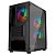 GABINETE GAMER DARK REVOLUTION RGB (3X FAN RGB / LATERAL VIDRO / M-ATX / MESH / PSUCOVER) LIKETEC - Imagem 3