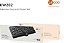 KIT TECLADO+MOUSE SEM FIO KW202 PRETO LECOO - Imagem 2