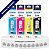 KIT REFIL EPSON 4 CORES T544520-4P PARA L3110/L3150/L3250/L3210 - Imagem 1