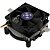 Cooler Processador Fortrek FK216P 80mm Intel/AMD Quadrado - Infopeças - Imagem 1