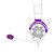 HEADSET GAMER REDRAGON DIOMEDES BRANCO COM ROXO H388-WP - Imagem 2