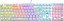 TECLADO MECANICO ORION ESSENTIAL YH BLUE USB2.0 BRANCO DAZZ - Imagem 1