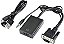 CONVERSOR CABO VGA HDMI SAIDA 1080P AUDIO P2 HD TV AV VIDEO - Imagem 1