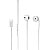 FONE DE OUVIDO INTRA EH104 USB-C BRANCO LECOO - Imagem 2