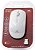 MOUSE SEM FIO RECARREGAVEL M-W80WH BRANCO C3T - Imagem 4