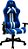 CADEIRA GAMER WARRIOR SENSE VIPER AZUL GA227 - Imagem 1