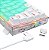 TECLADO MECANICO GAMER REDRAGON CASTOR PRO RGB BRANCO SWITCH K631RGB-PRO-GW (PT-GENTLE LIME) - Imagem 4