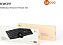KIT TECLADO+MOUSE SEM FIO KW211 PRETO LECOO - Imagem 3