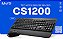 TECLADO E MAOUSE SEM FIO BLUETOOTH CS1200 USB 3200 DPI AJUSTAVEL PTO TC301 - Imagem 2