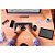 TECLADO E MAOUSE SEM FIO BLUETOOTH CS1200 USB 3200 DPI AJUSTAVEL PTO TC301 - Imagem 4