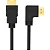Cabo HDMI 2.0 90 Graus Ultra HD 4K 2.5 Metros Fortrek 4K90-025 - Imagem 1