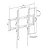 Suporte Inclinável Slim para TV ELG A03V4S 32" a 70" - Imagem 2