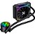 Water Cooler Fortrek Breezy 120mm ARGB Preto Espelho Infinito Infopeças - Imagem 1