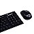 Kit Teclado e Mouse Sem Fio Maxprint CW1001 - ABNT2 Preto - Imagem 1