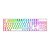 TECLADO MECANICO GAMER REDRAGON MITRA BRANCO/ROSA RGB COM SWITCH AZUL K551WP-RGB (PT-BLUE) - Imagem 6