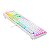 TECLADO MECANICO GAMER REDRAGON MITRA BRANCO/ROSA RGB COM SWITCH AZUL K551WP-RGB (PT-BLUE) - Imagem 4